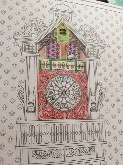 My adventure with an adult coloring book