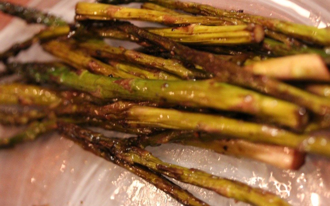 balsamic sauteed asparagus
